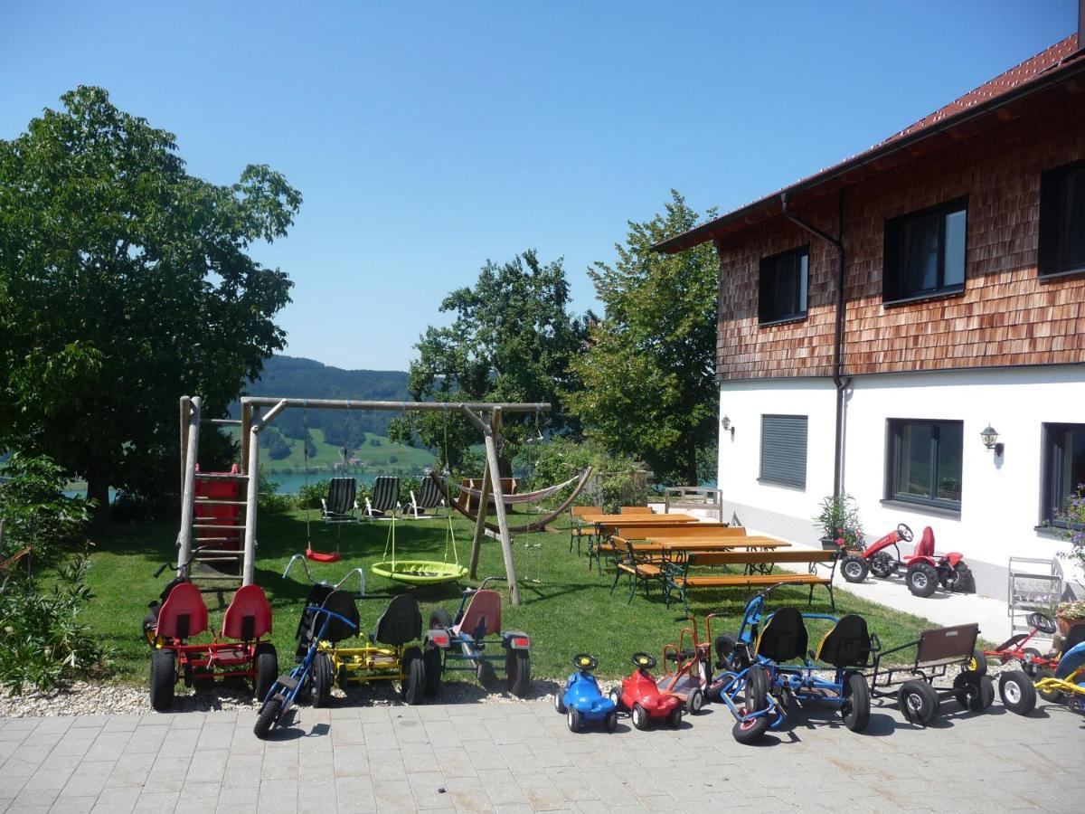 Familienferienhof Stabauer Zell am Moos Bagian luar foto